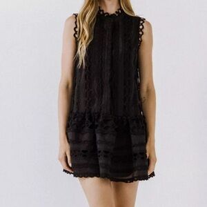 NWT Endless Rose Lace Mini Dress Size S​​​